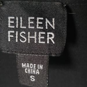 Closet Clear Out- Eileen Fisher Black Silk Open Front Jacket/ blazer/ sweater